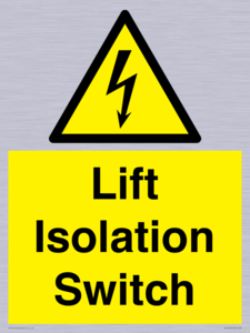 Lift Isolation Switch